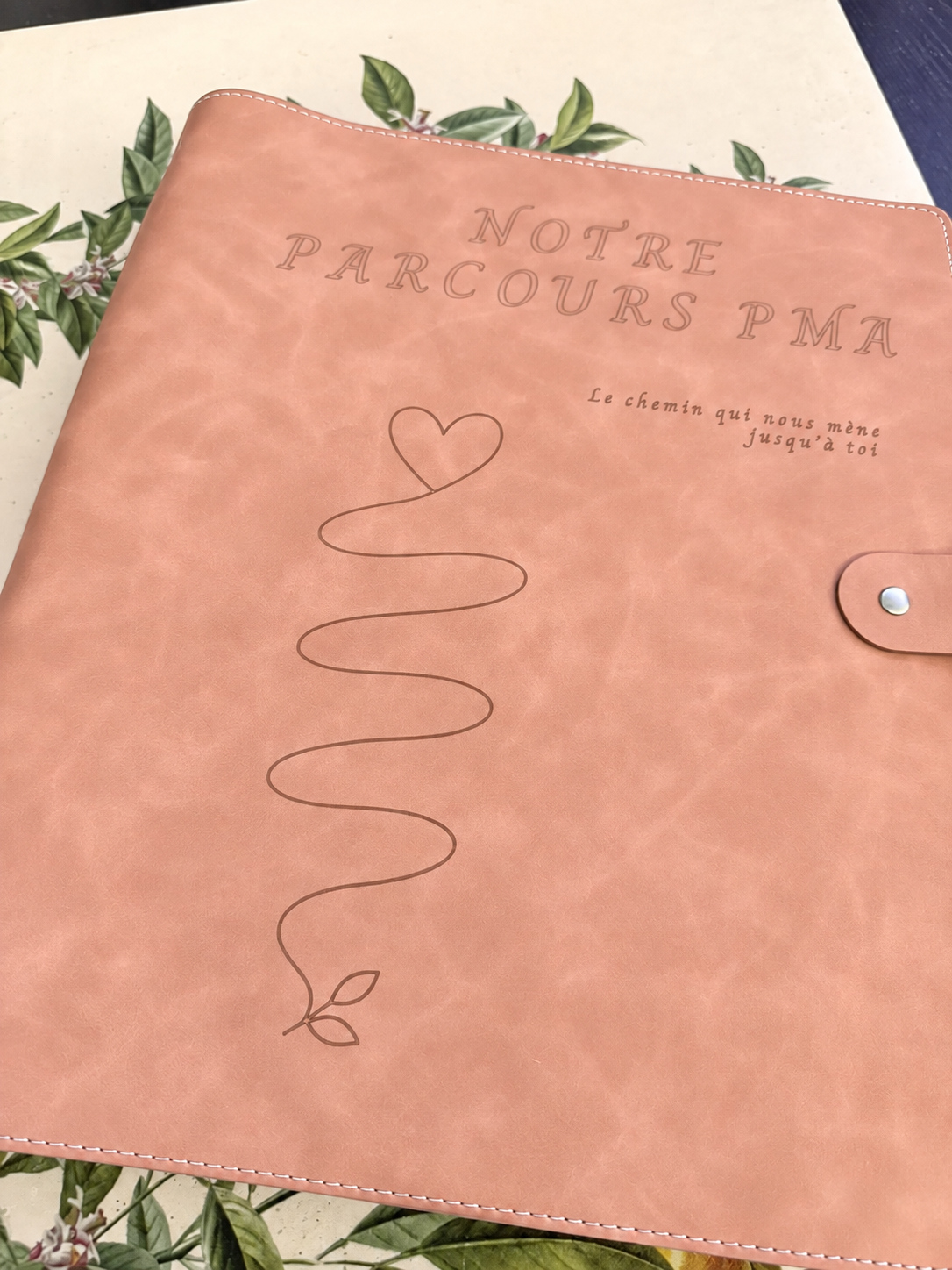 Classeur de suivi PMA personnalisé – Parcours FIV, icsi, iac, iad, tec – Organisateur fertilité – Cadeau parcours PMA – Image 3